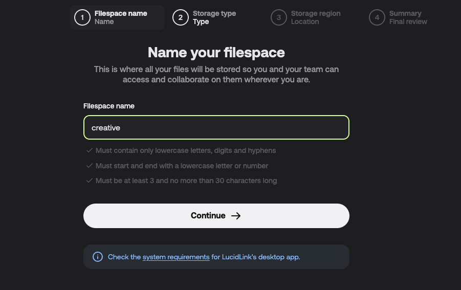 2 - Select your FS name.png